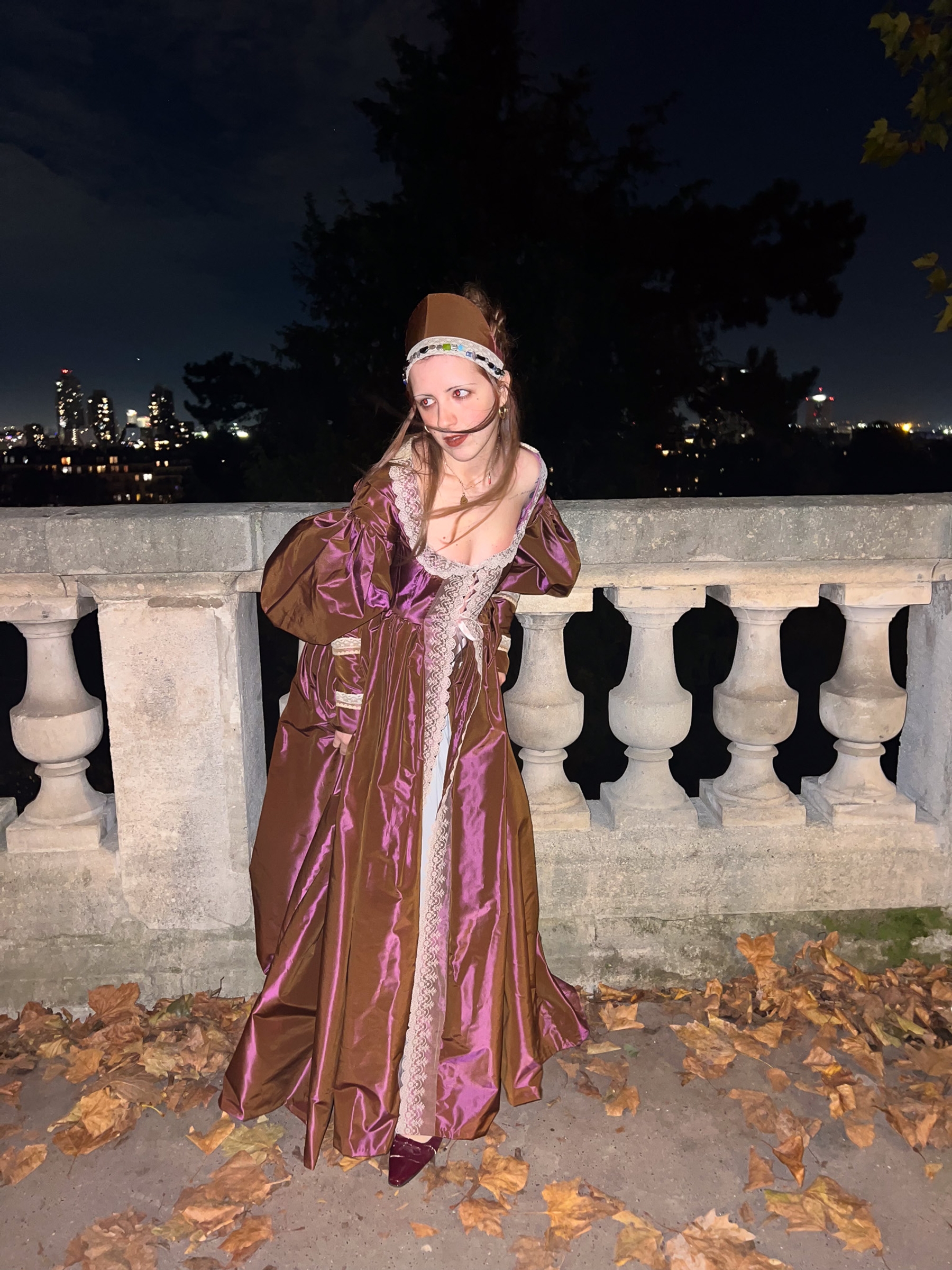Dress & Headpiece handmade by Clothilde, Shoes Vintage