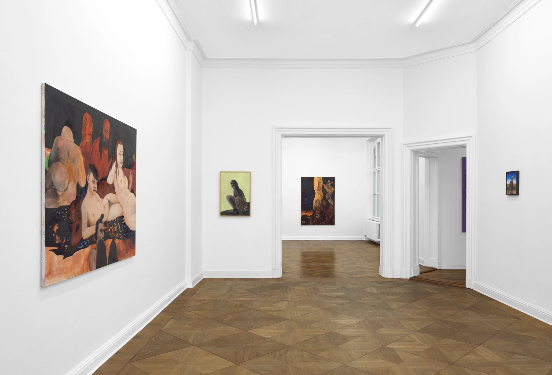 'Eastern promises' solo show, installation view, Open Forum, Berlin 