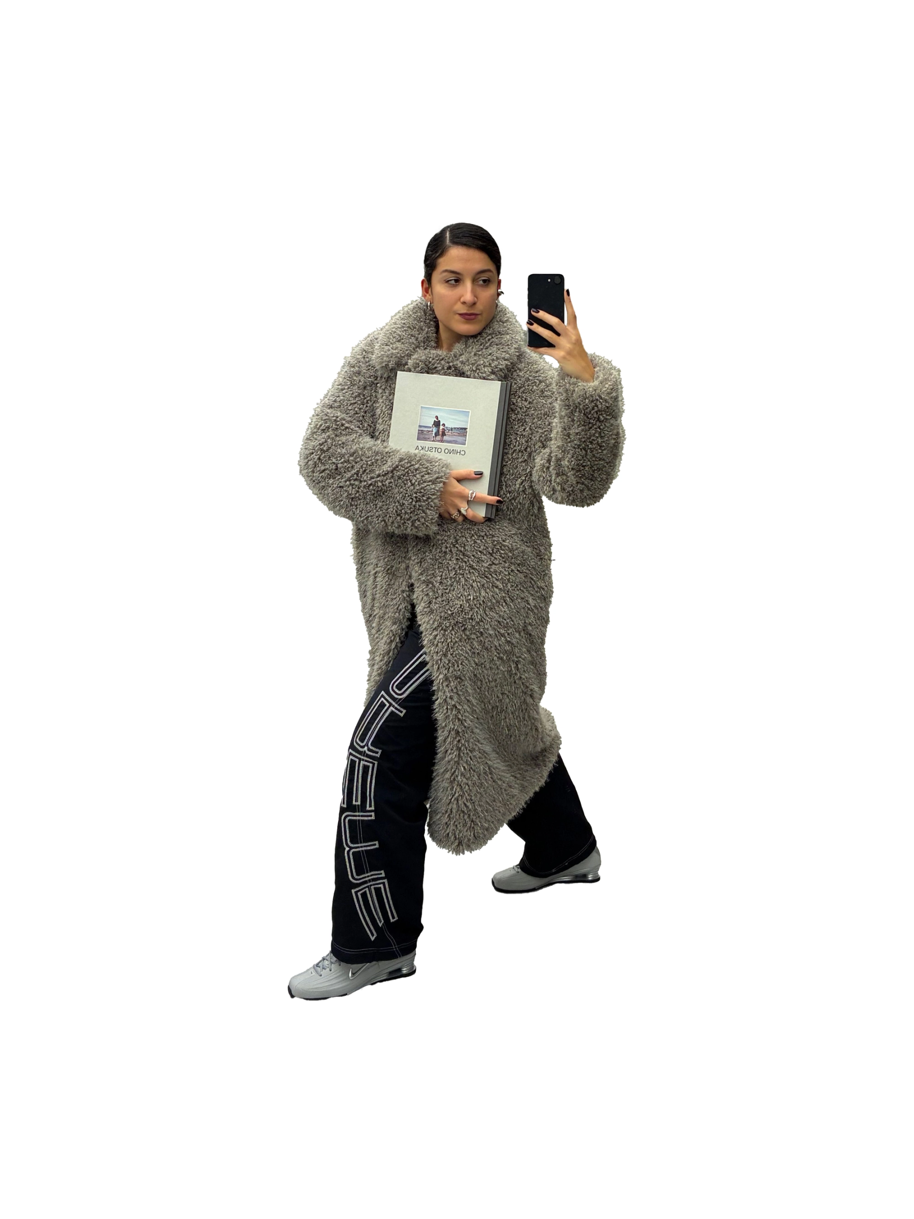 Coat Pull&Bear, Trousers Supreme,Shoes Nike Shox Z | Book: Photo Album by Chino Otsuka