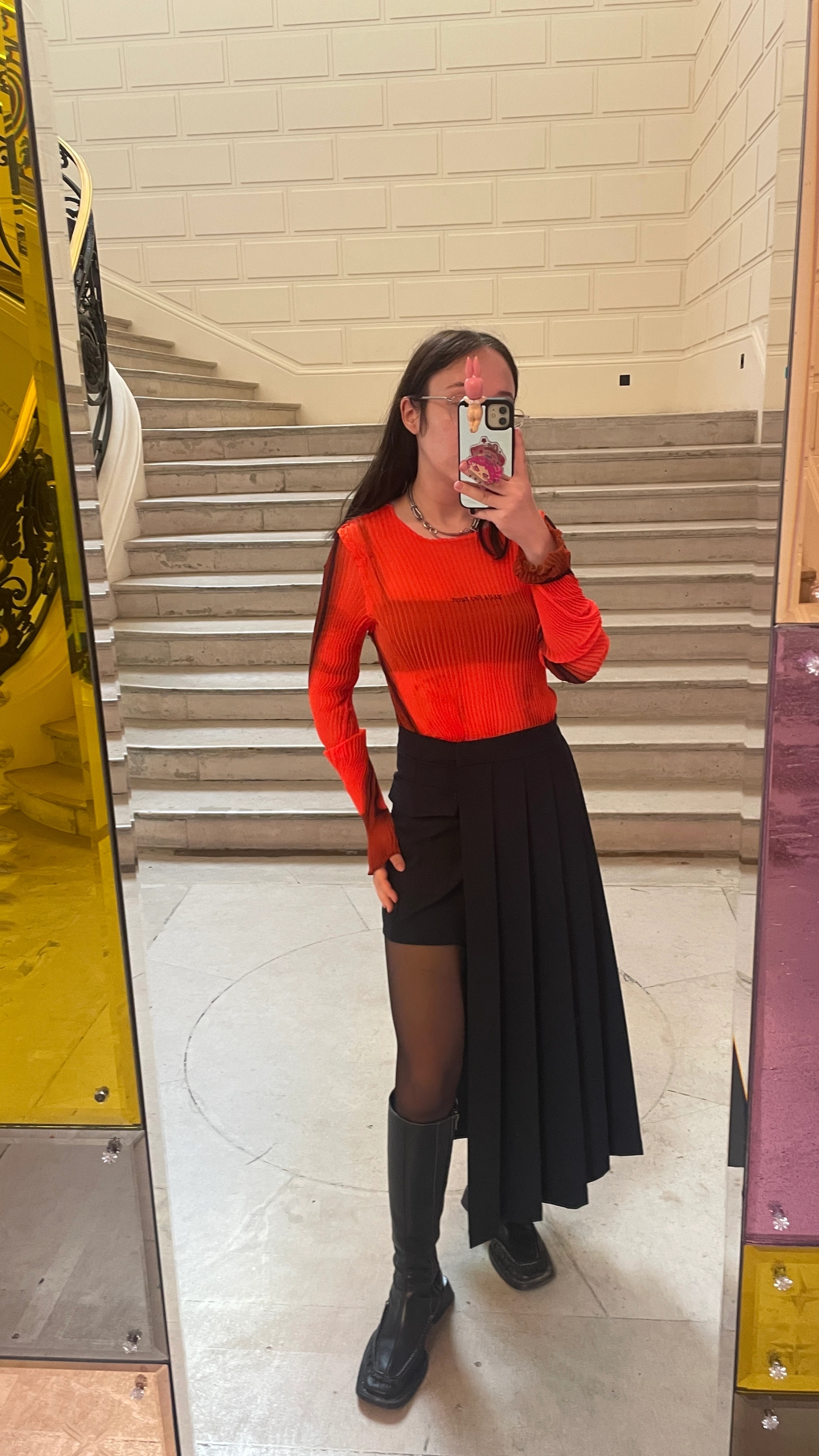 Top Julia Heuer, Skirt Zara, Shoes Miista