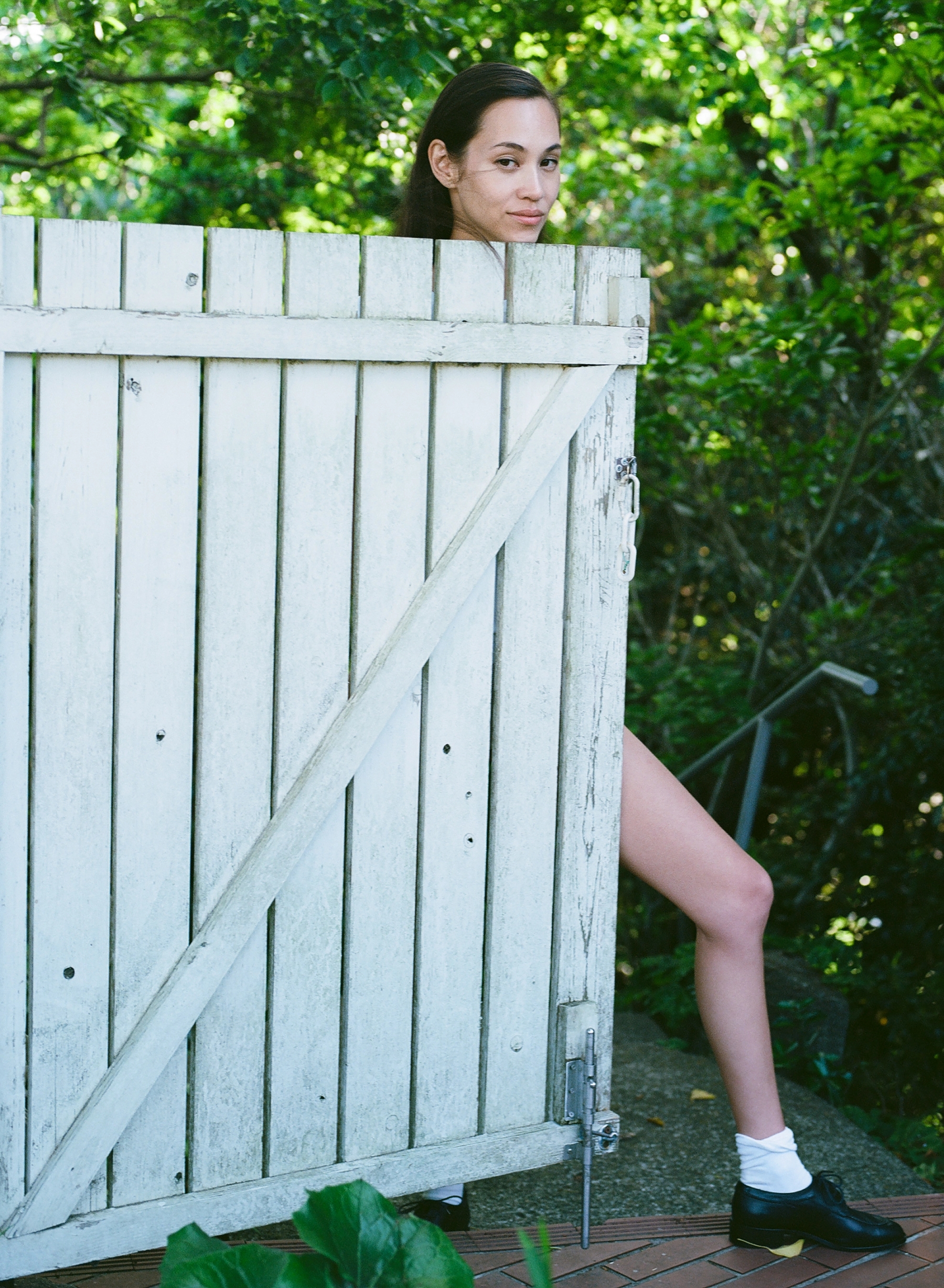 Top Petit Bateau, Panties and shoes stylist’s own, Socks Falke