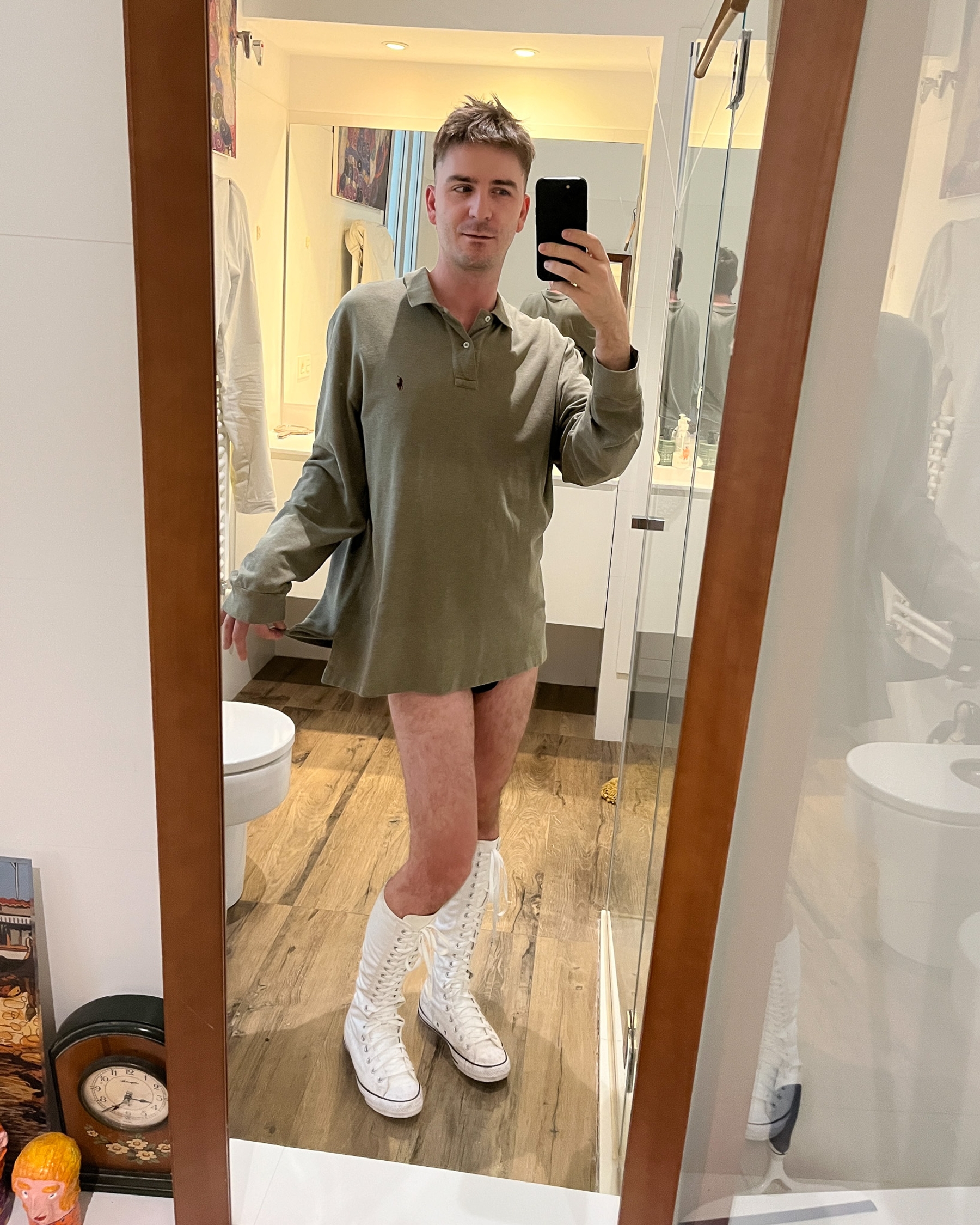 Top Vintage Polo Ralph Lauren, Trainers Converse Chuck Taylor All Star XXHI