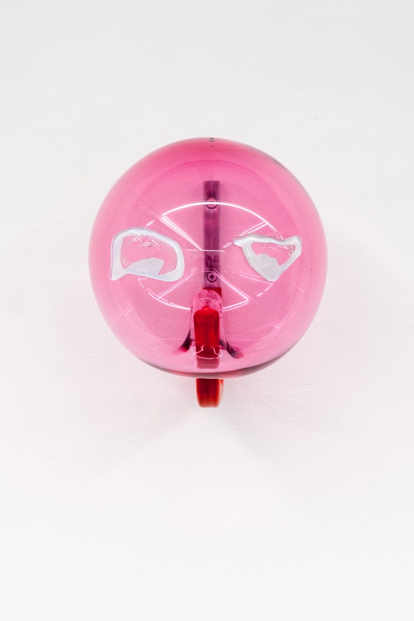 TOY, 2019 - Cane blown glass / SEMISOFT I, 2020 - Cane blown glass ( opaque white and translucent pink )