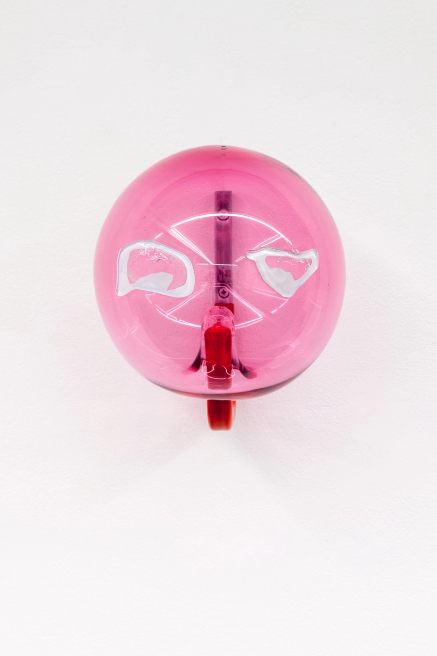 TOY, 2019 - Cane blown glass / SEMISOFT I, 2020 - Cane blown glass ( opaque white and translucent pink )