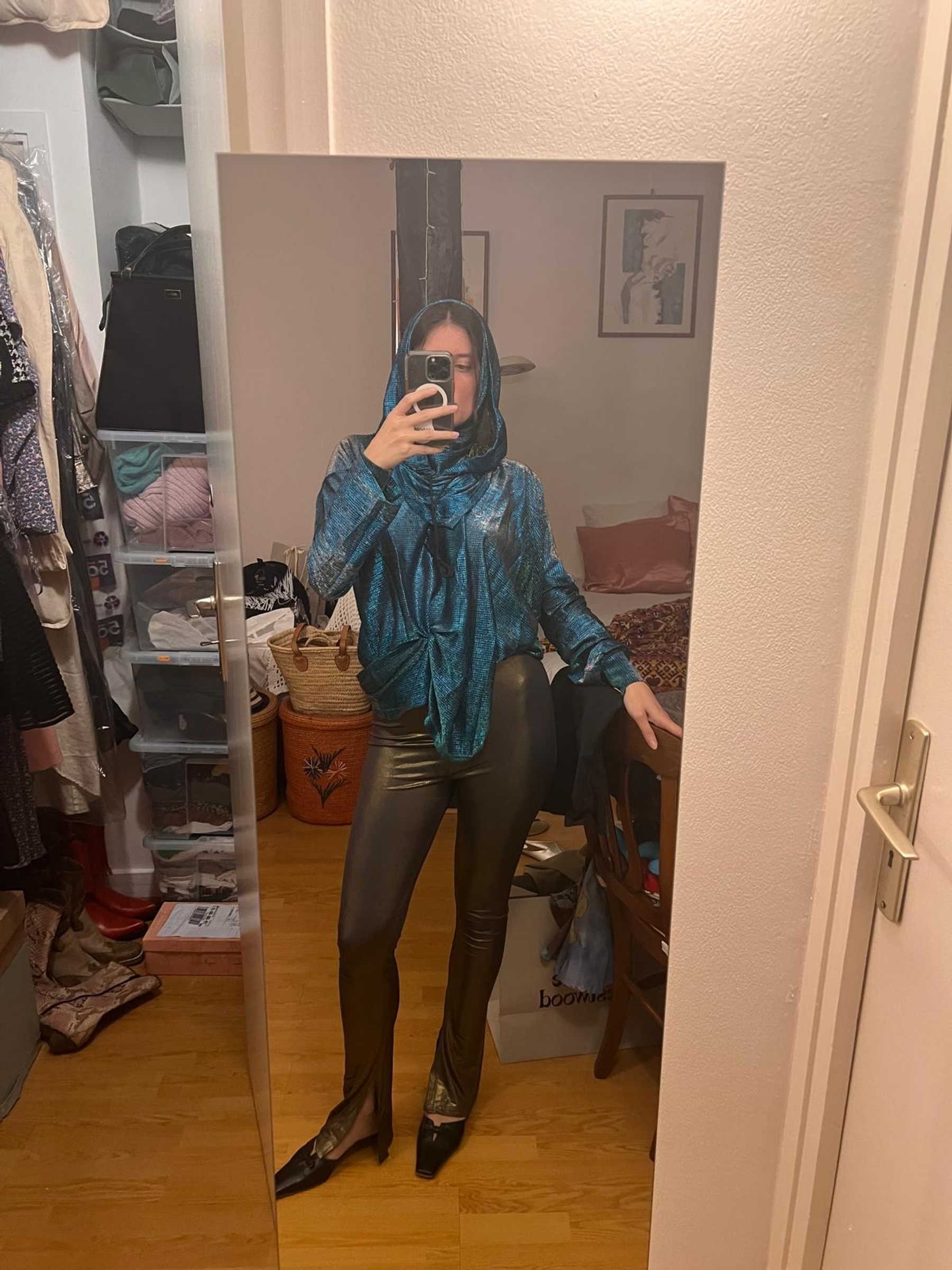 Top Andreas Kronthaler for Vivienne Westwood, Leggings Rick Owens, Shoes vintage 