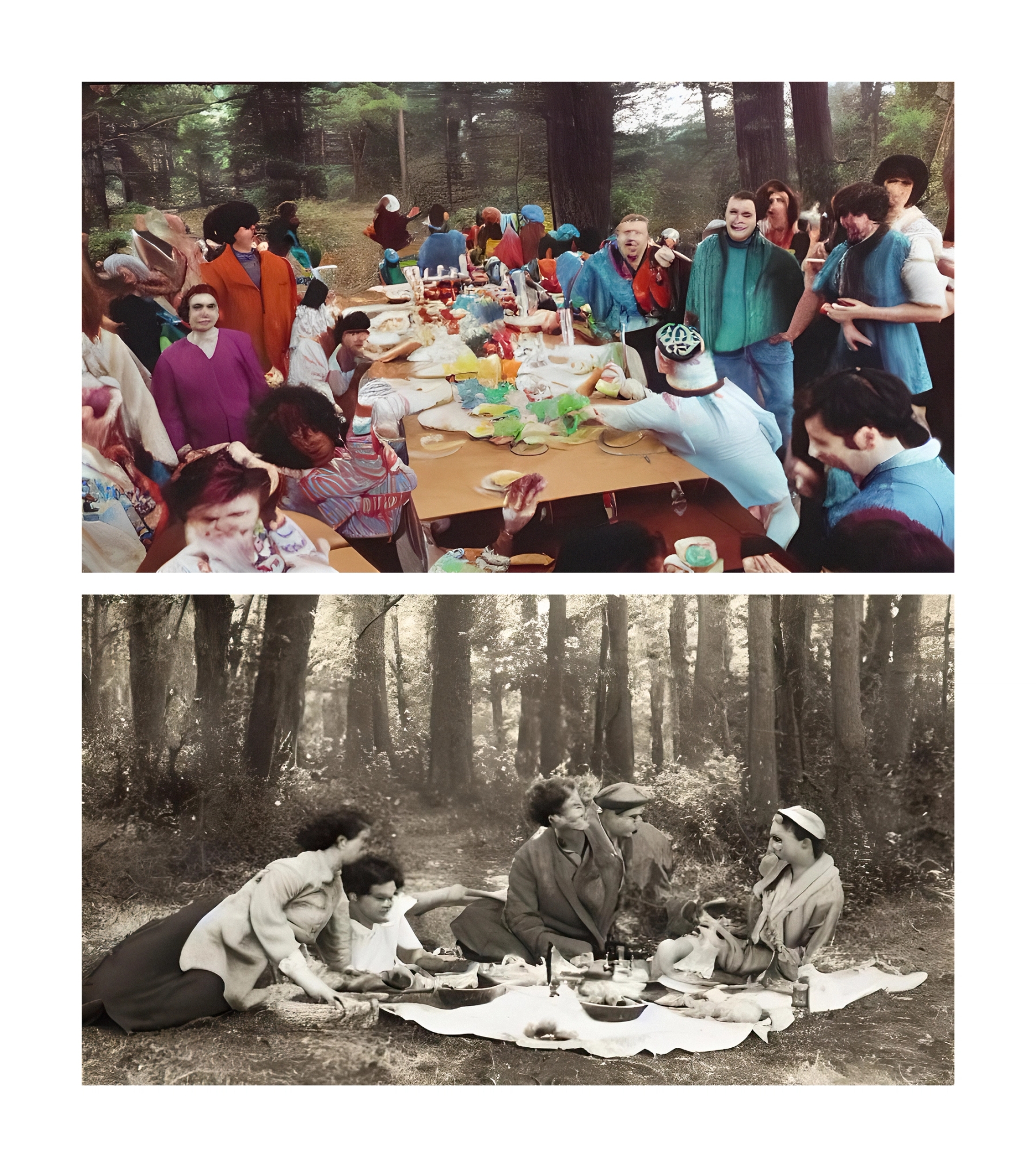 “i need to make mistakes just to learn who i am- VII”, 2023 | Fine Art Print auf Hahnemühle Torchon, mounted on AluDiBond, framed