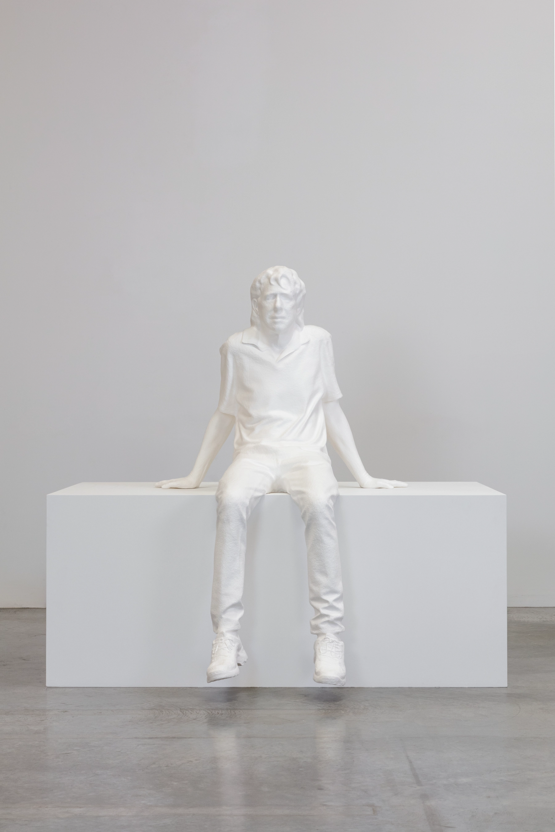 Charles Ray, 'Return to the one', 2020, Handmade paper, 151 x 160 x 141 cm, © Charles Ray, Courtesy Matthew Marks Gallery