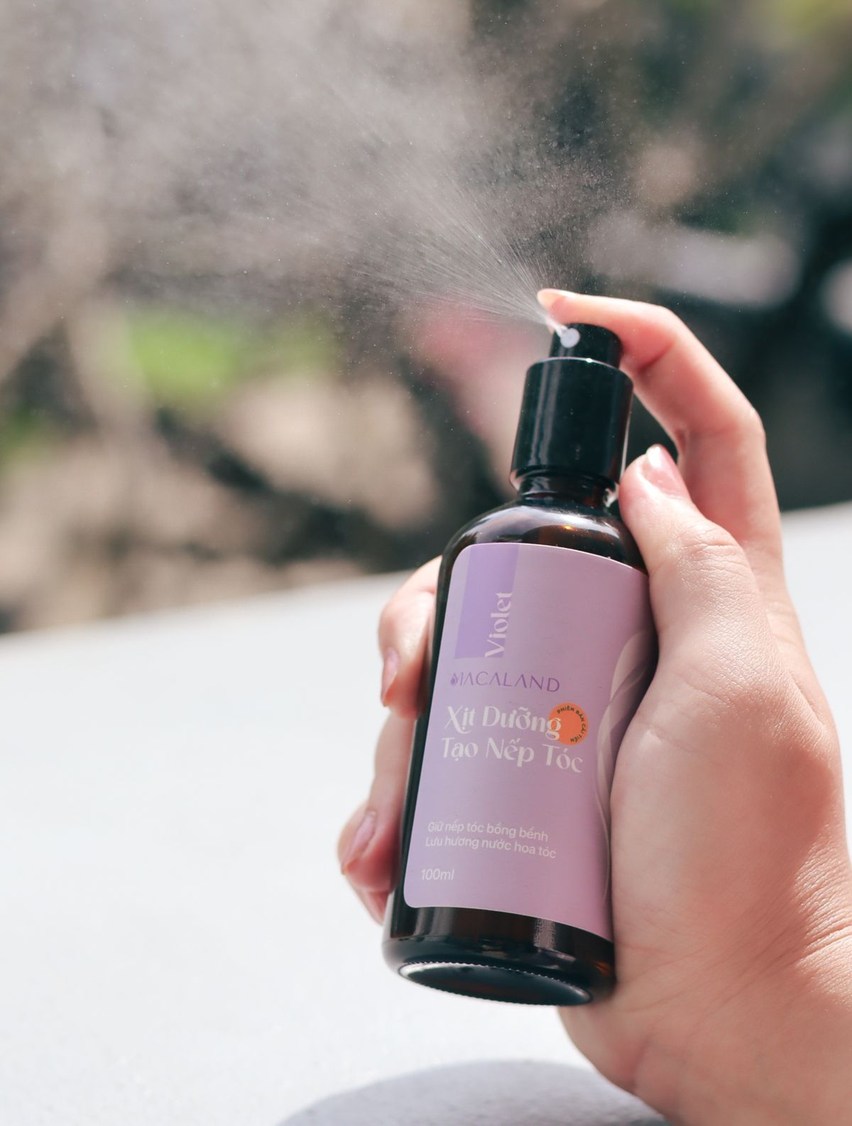 Macaland Hair Styling Spray Story