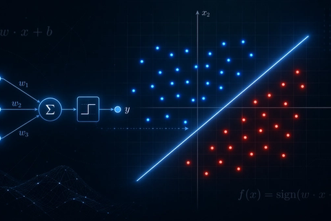 Makine Öğrenmesi ve Perceptron'lar: Temeller, Matematik ve Uygulamalar