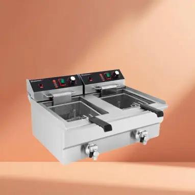 Grande Friteuse Professionnelle 2x16L