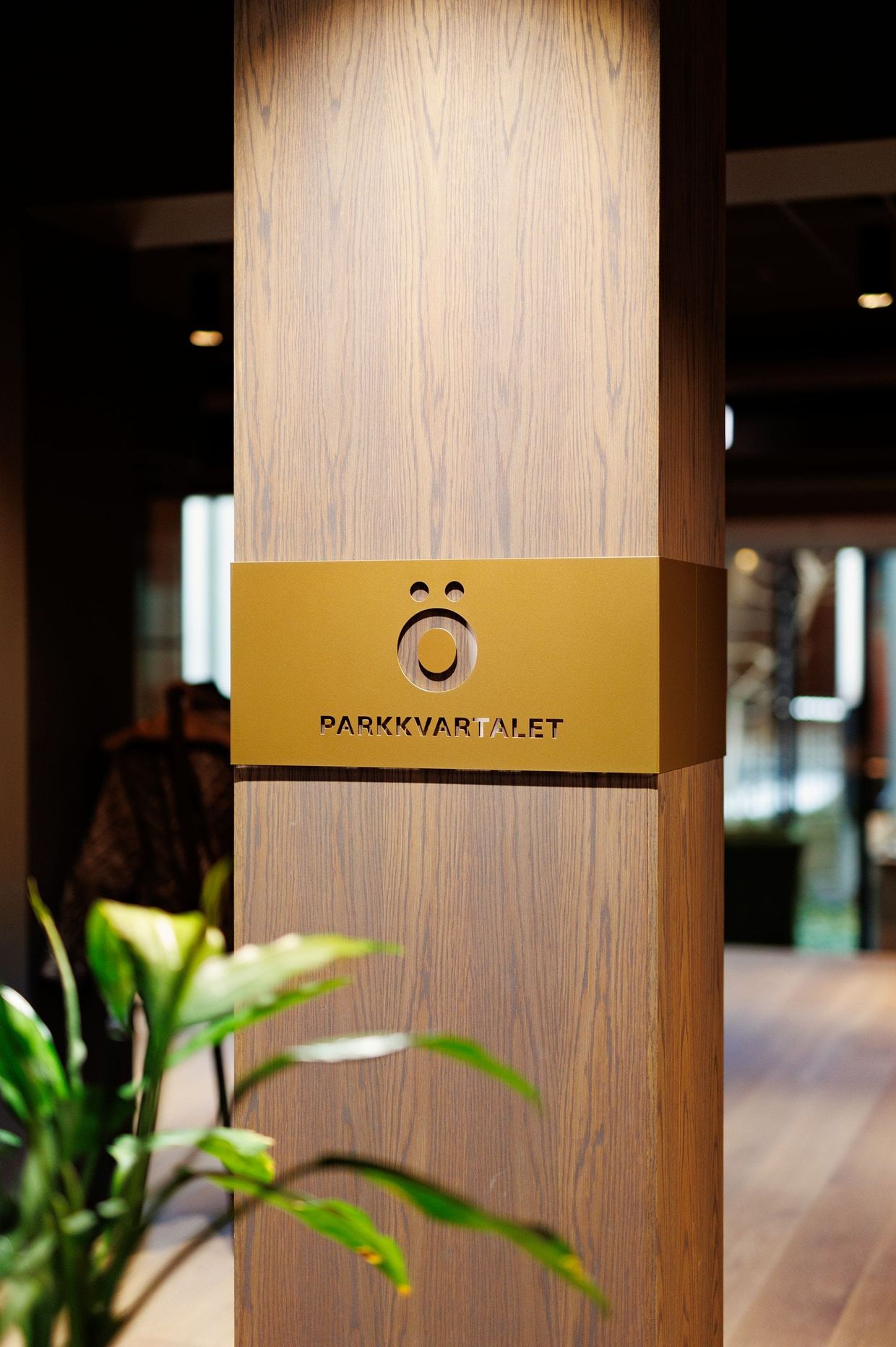 Skilt av Ö Parkkvartalet