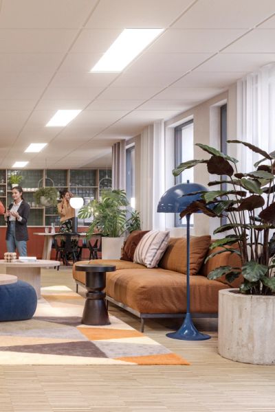 Rendering av en sosial sone