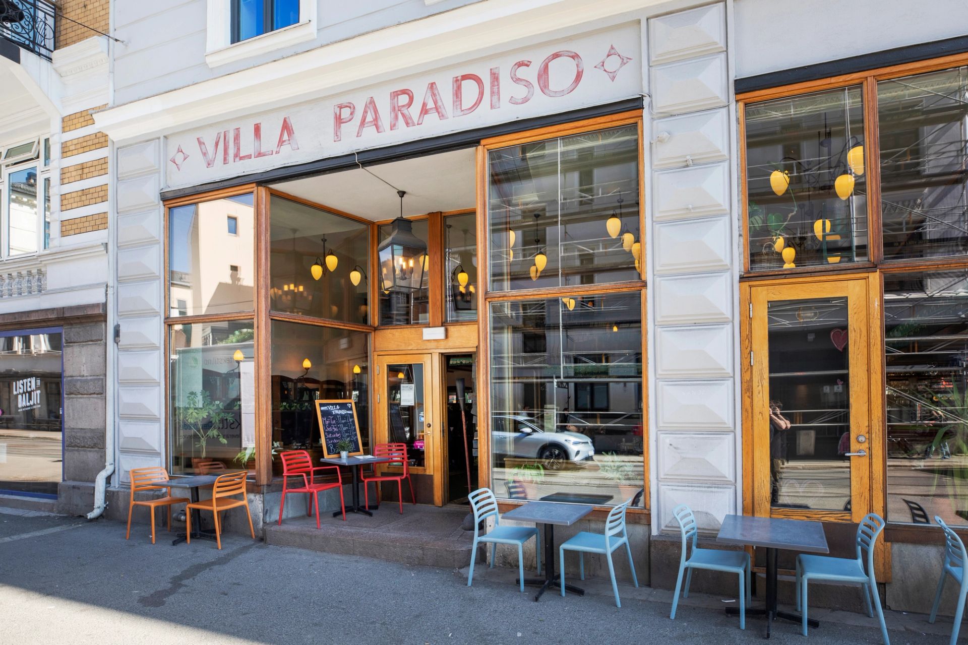 Fasaden til Villa Paradiso
