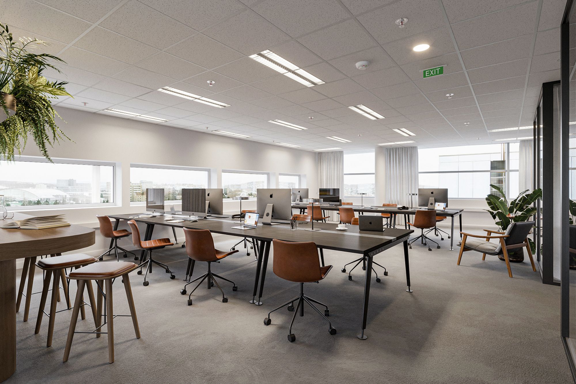 Arbeidssone, 3D rendering