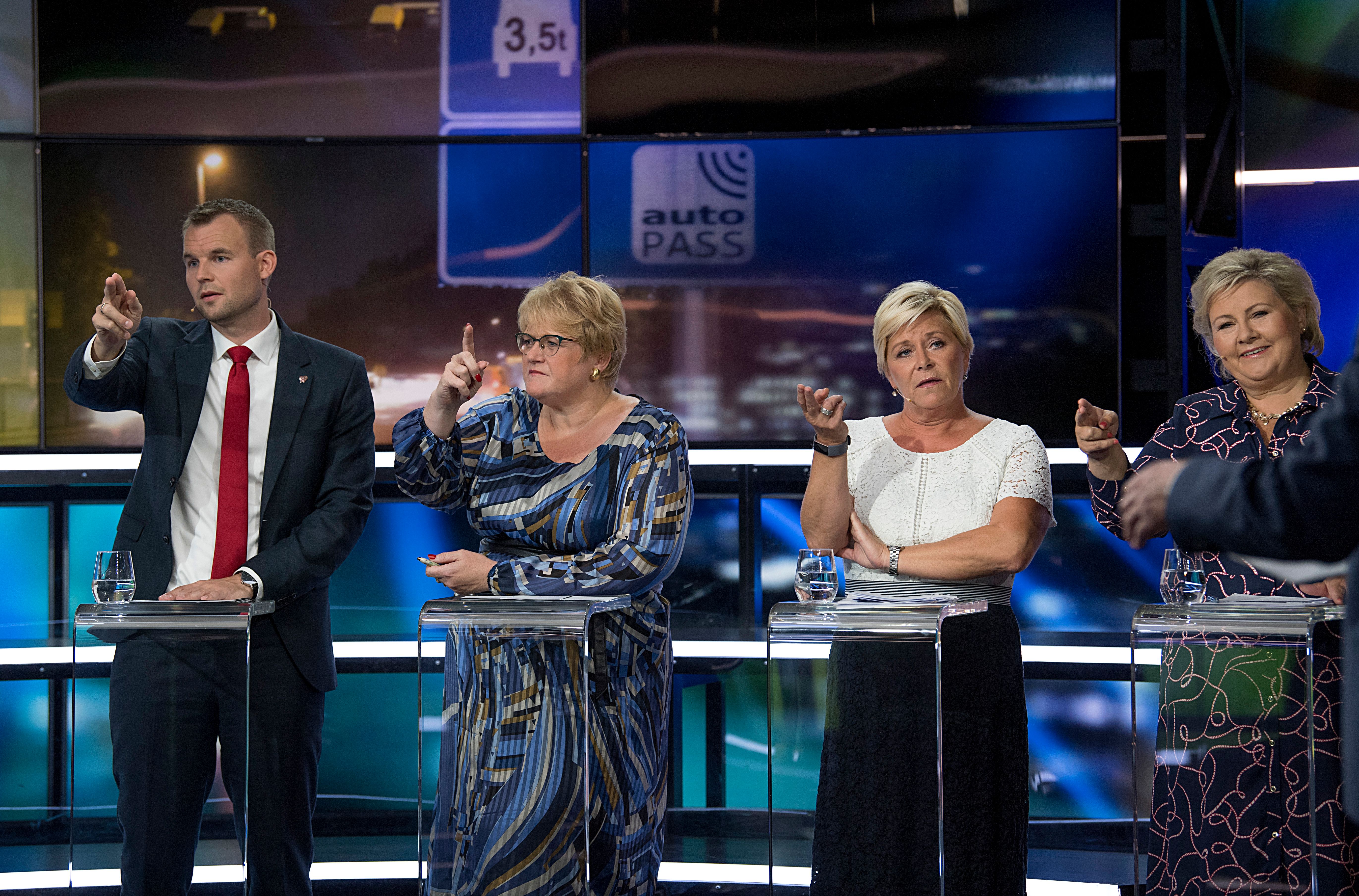 Vi Fulgte Partilederdebatten På TV 2. Faktisk.