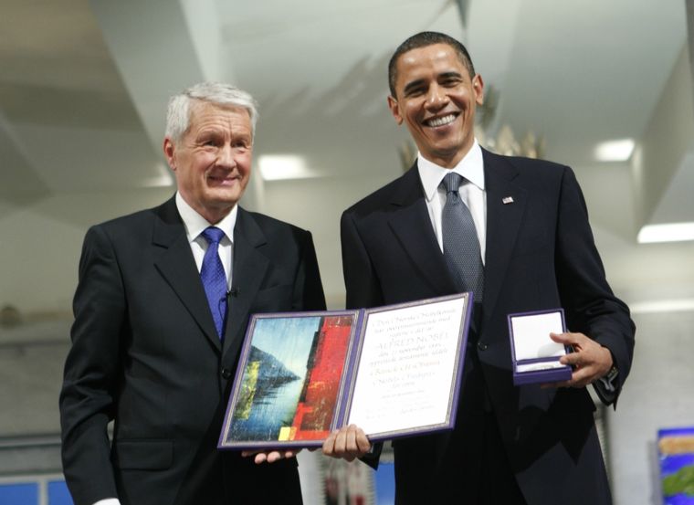 Thorbjørn Jagland hadde akkurat gått av som stortingspresident da han tildelte Nobels fredspris til Barack Obama.