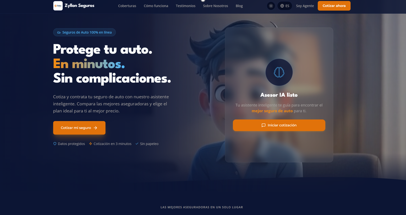 Zyllon – Plataforma SaaS Conversacional para Seguros