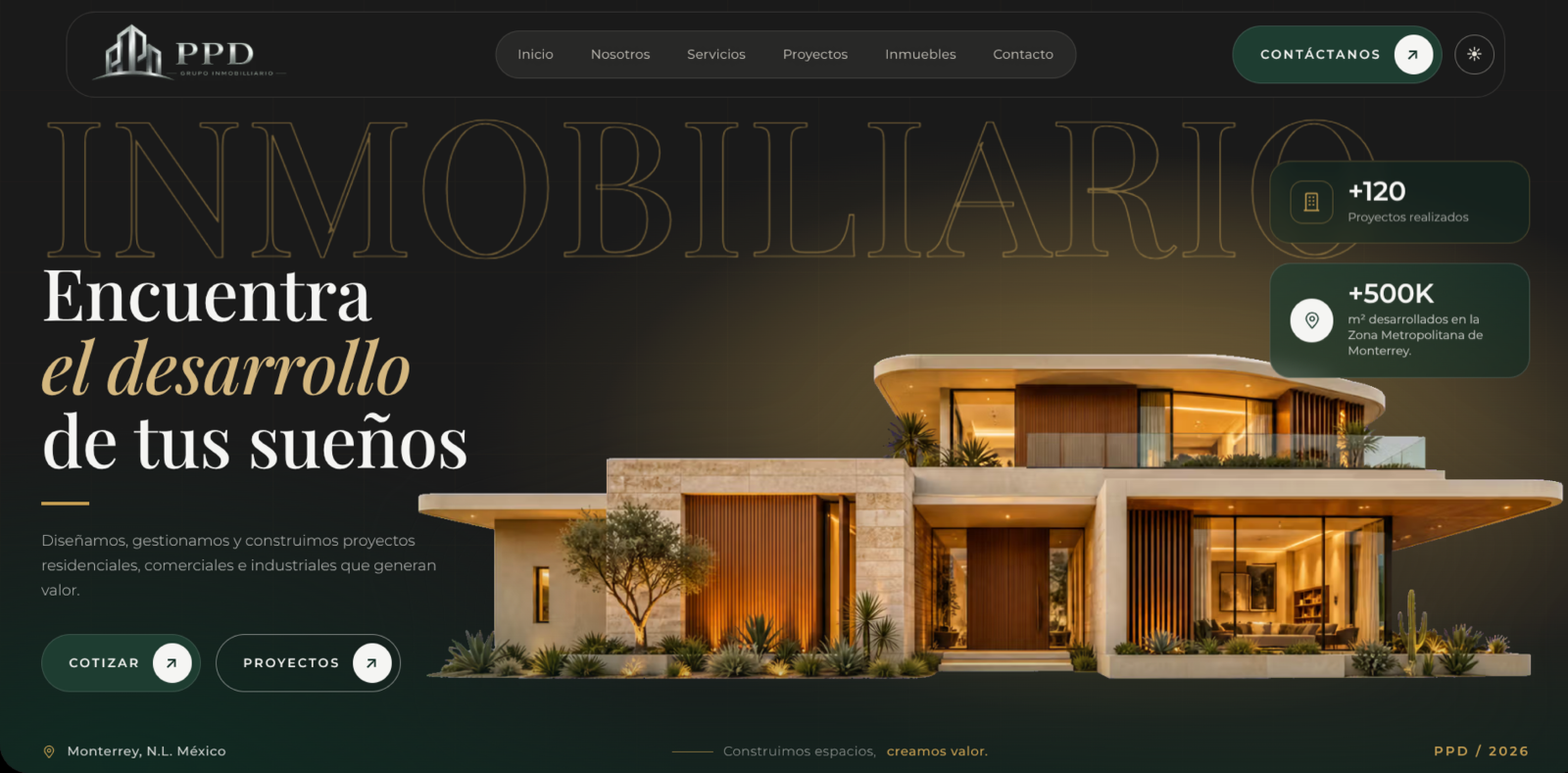PPD Grupo Inmobiliario — Desarrollo inmobiliario integral