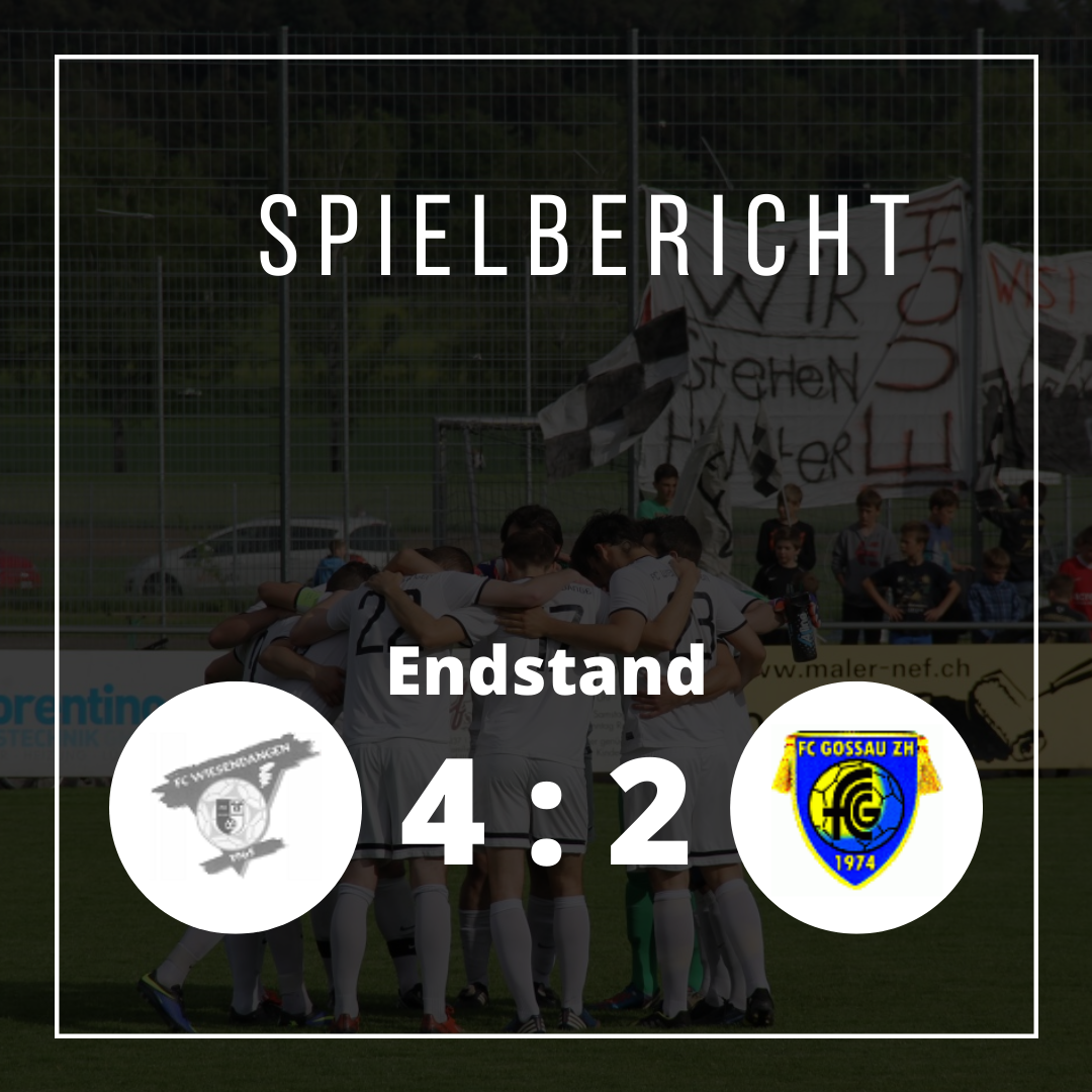 Wiesendangen wendet Spiel gegen Gossau