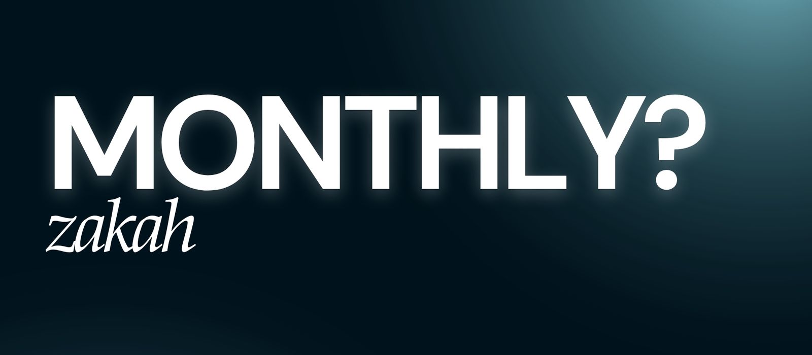 Recurring Giving and Zakah — Should You Pay Monthly? (2026)