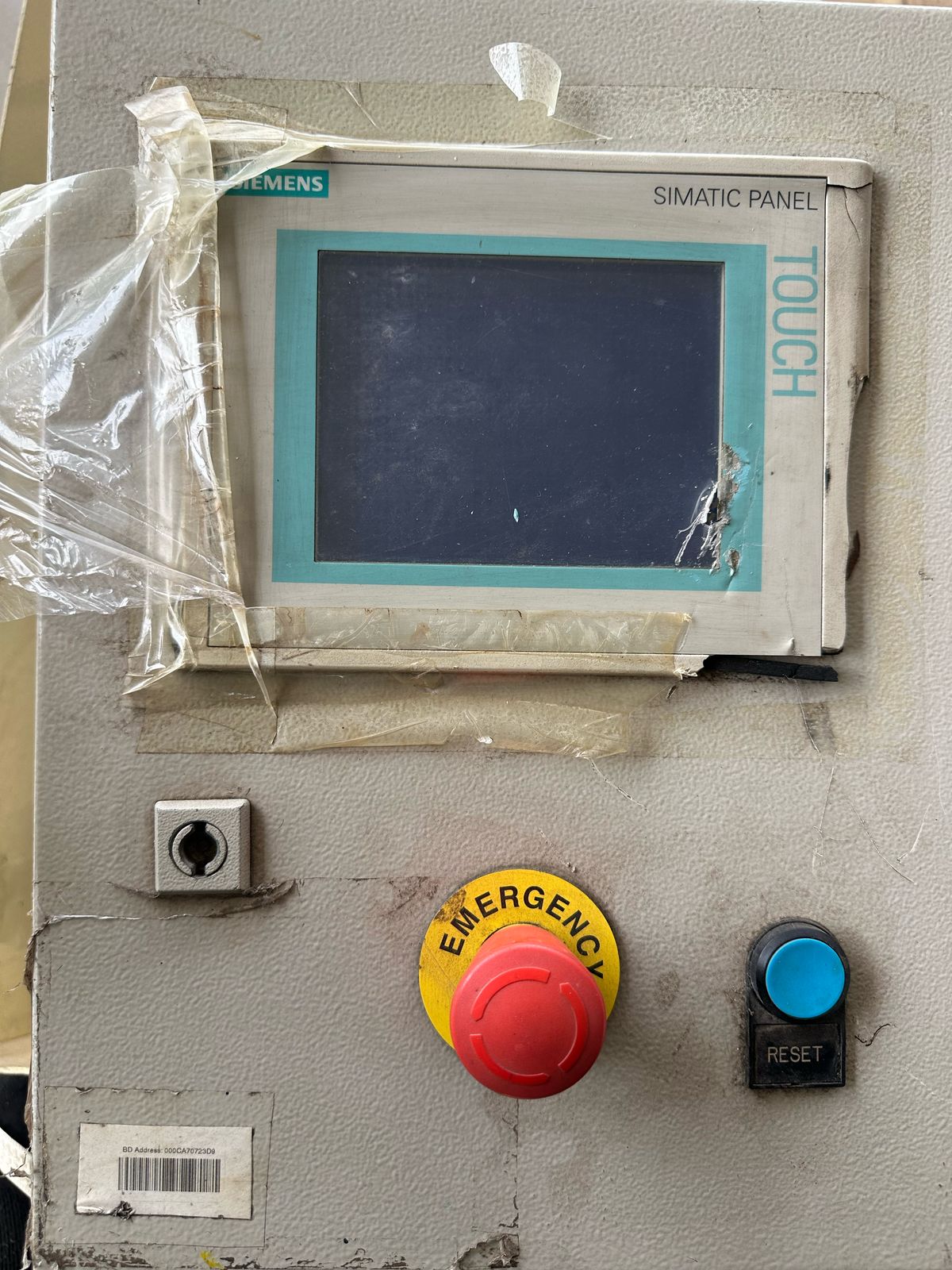 IHM Siemens Touchpanel TP177