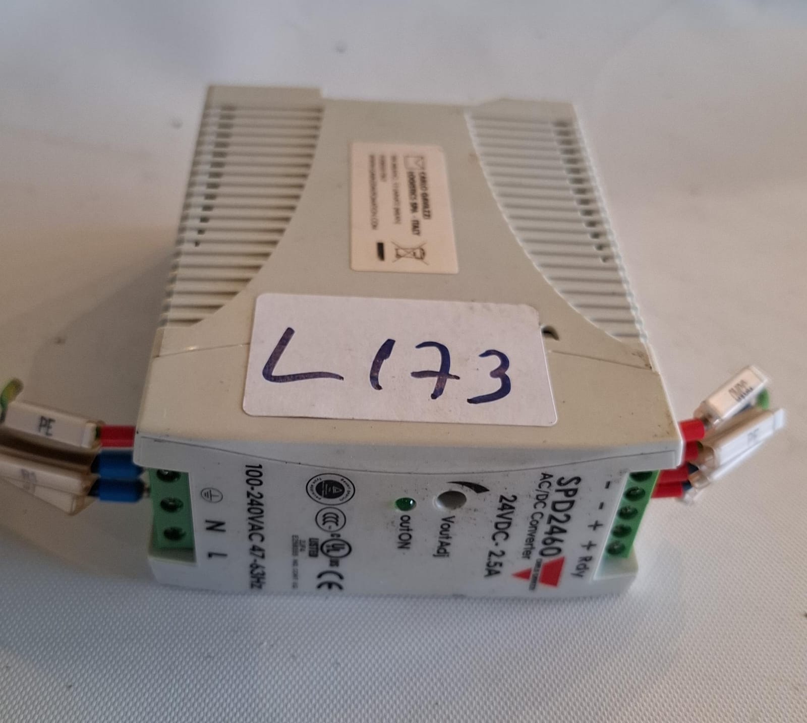 Fonte Carlo Gavazzi SPD2460 – Conversor AC/DC 24V 2,5A
