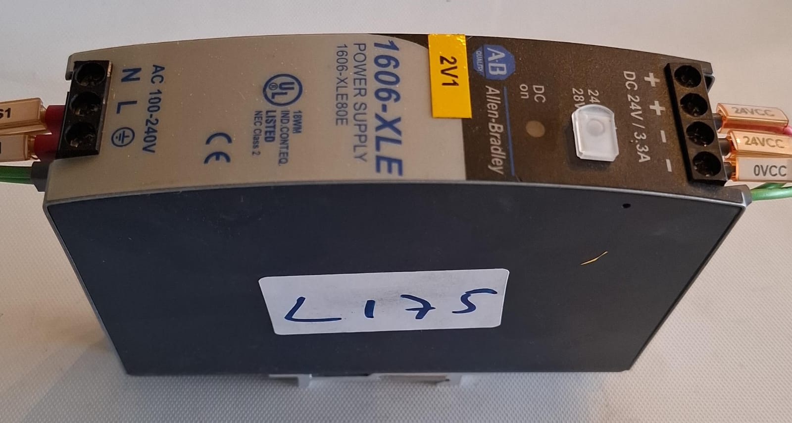 Fonte de Alimentação Allen-Bradley 1606-XLE80E – 24VDC 3,3A – Entrada 100-240V AC