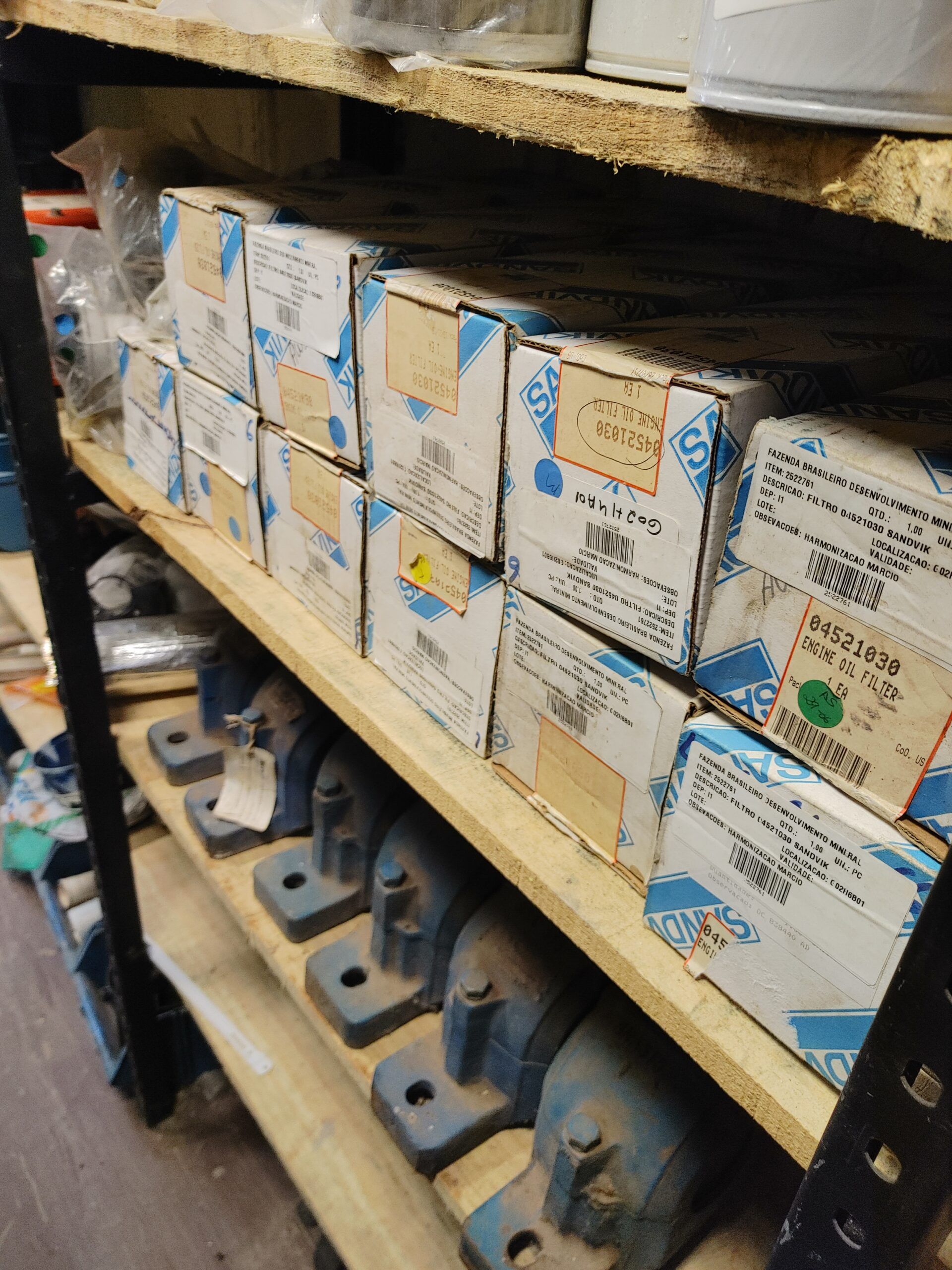 Lote de Filtros Diversos Sandvik