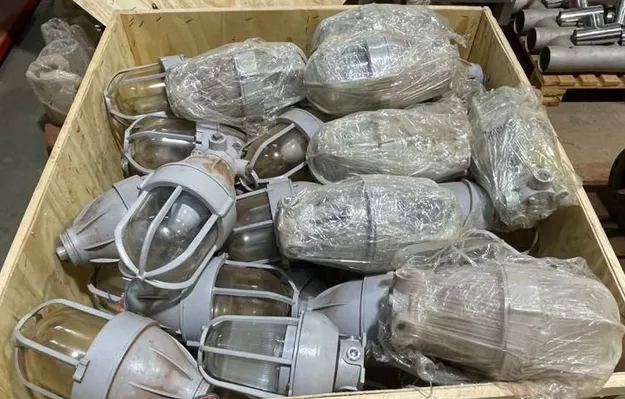 Luminárias à Prova de Explosão