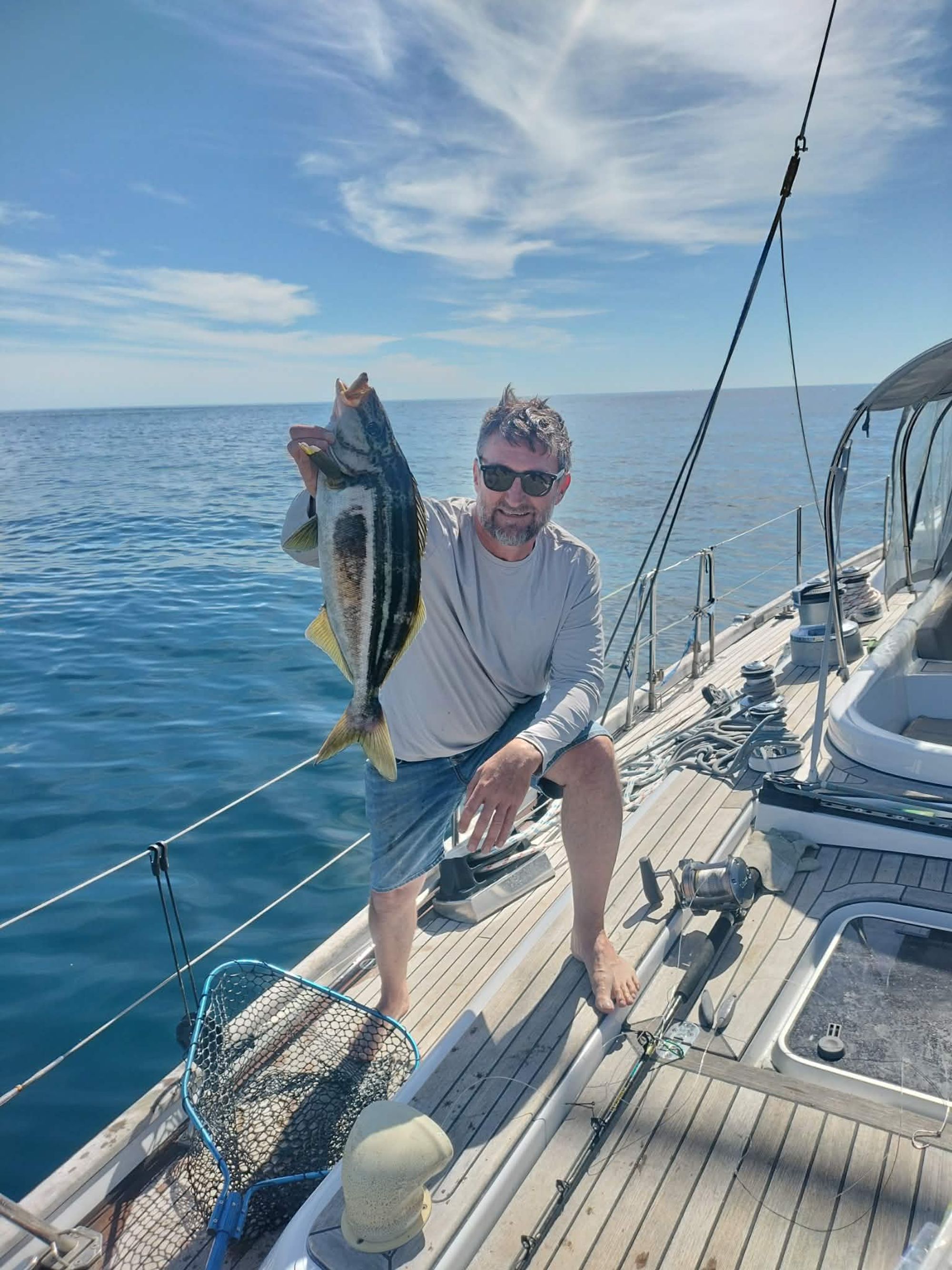 Trumpeter caught off Nancy Sound