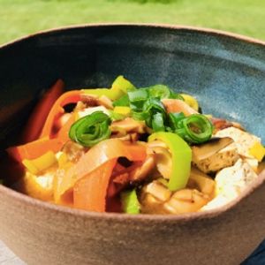 Photo de Soupe Miso au légumes et tofu