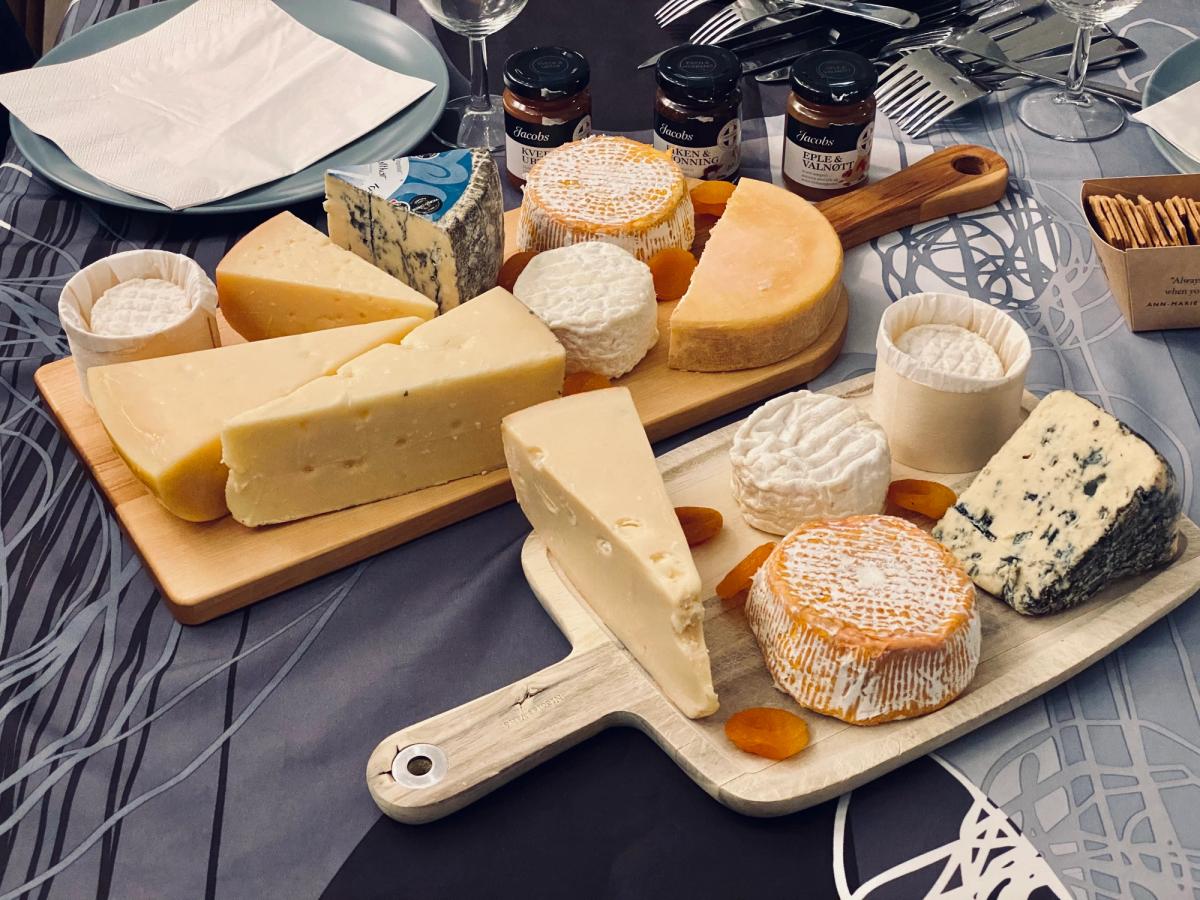 Plateau de fromages norvégiens