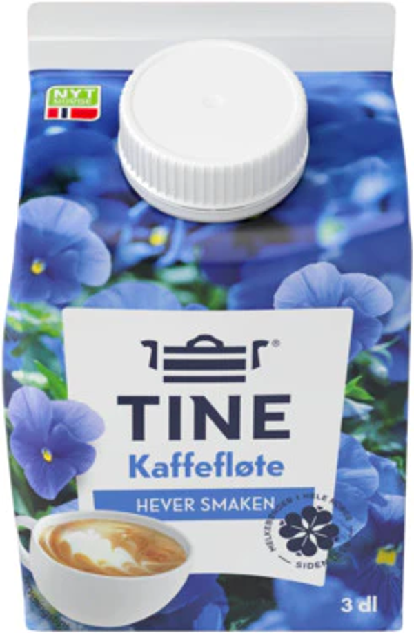 Briquette de Kaffefløte Tine