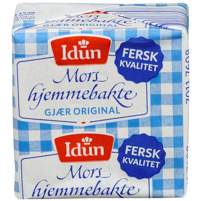 Levure dans le sachet bleu