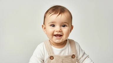 Bébé qui sourit