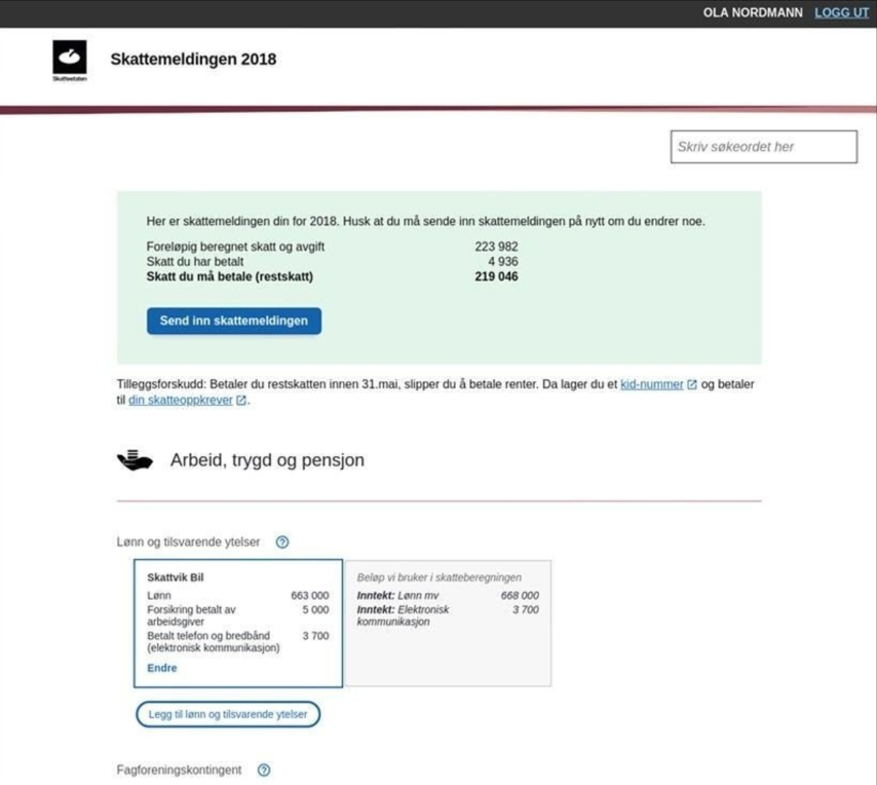 Nouvelle interface