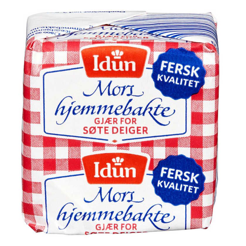 Levure dans le sachet rouge