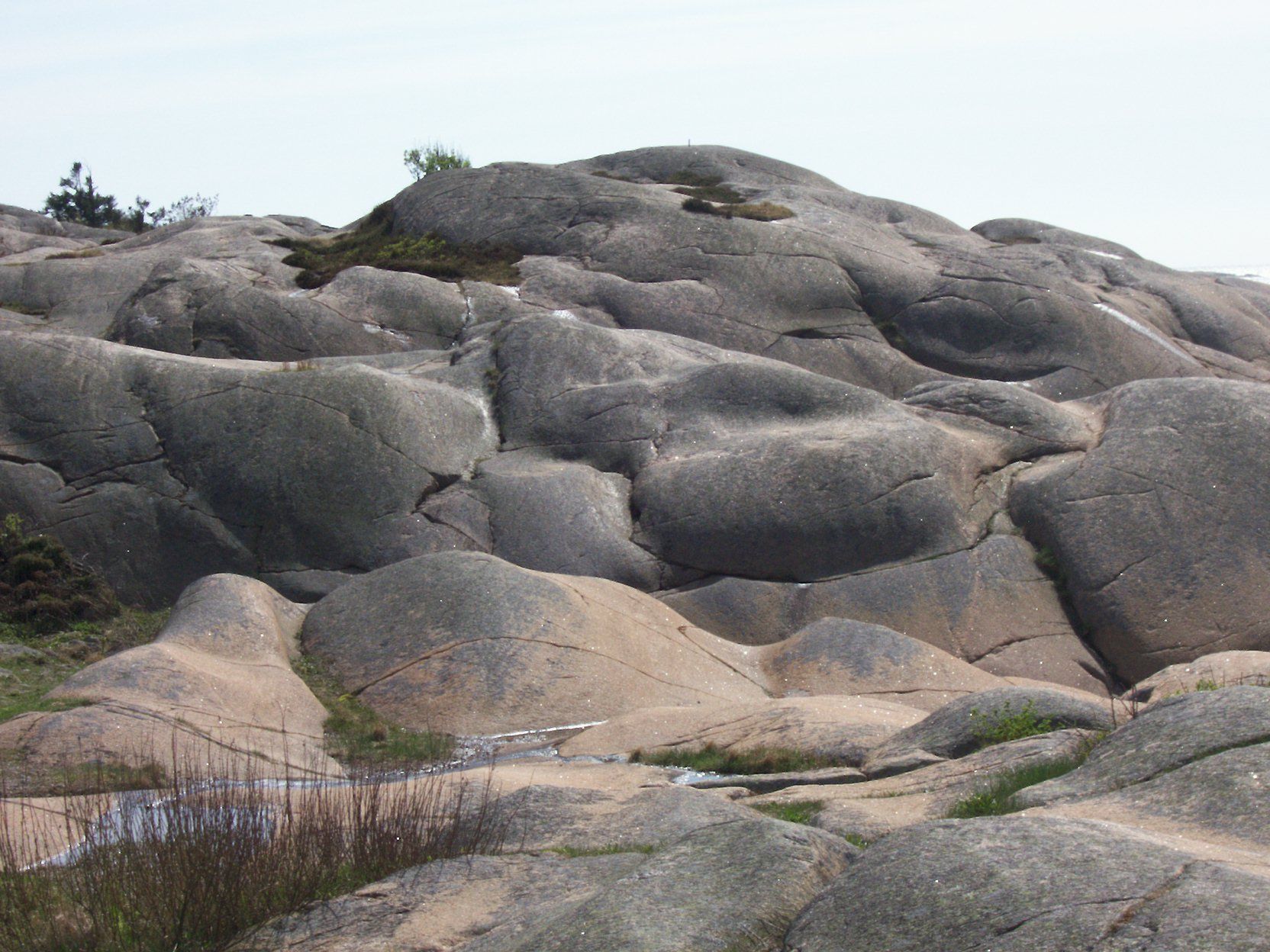 Roche moutonnée à Mærrapanna