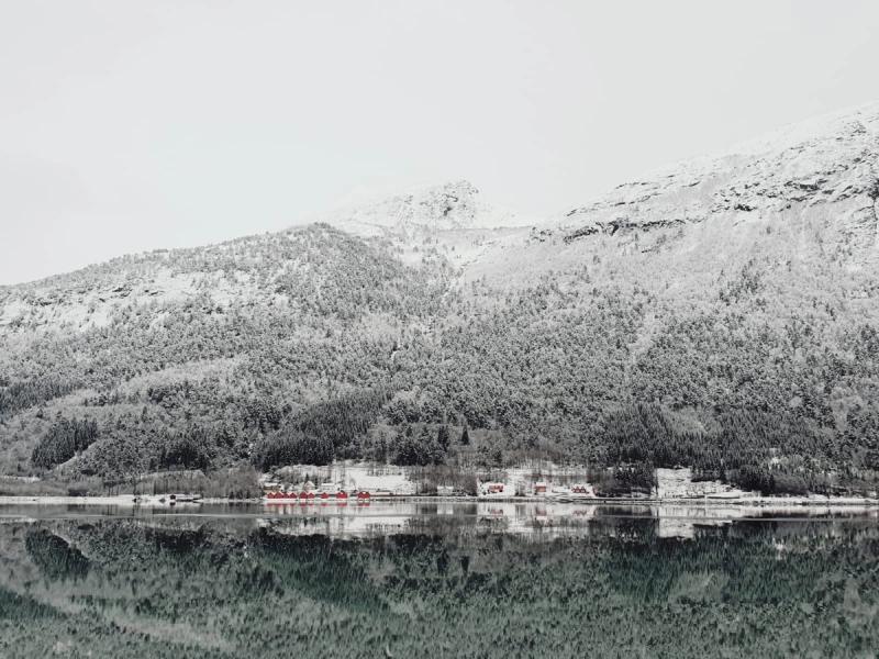 En bas d'Isfjorden