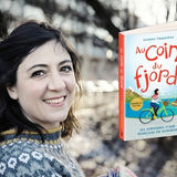 Photo de Lorelou et de son livre