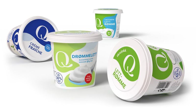 Divers pots de crème de Q