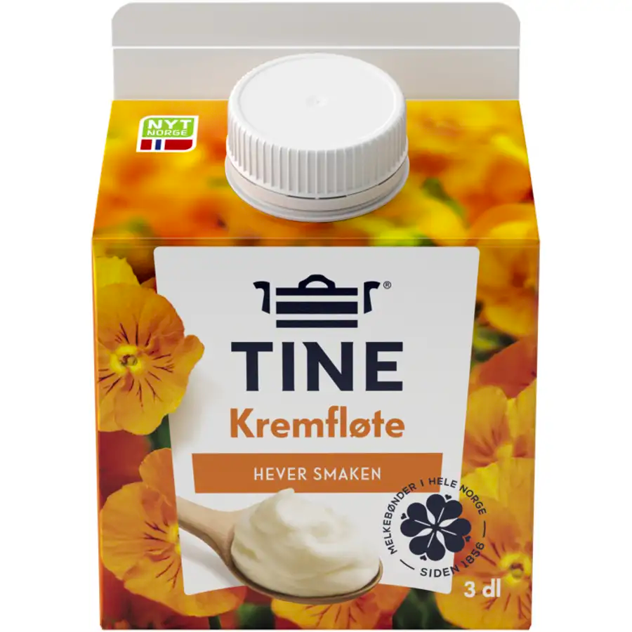 Briquette de Kremfløte Tine