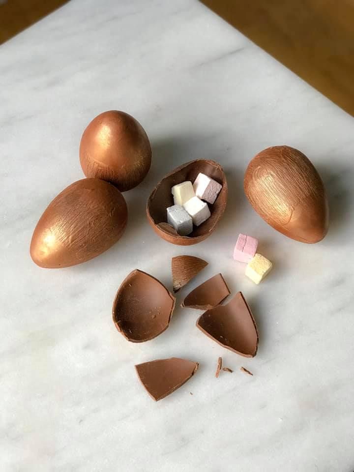 Oeufs en chocolat