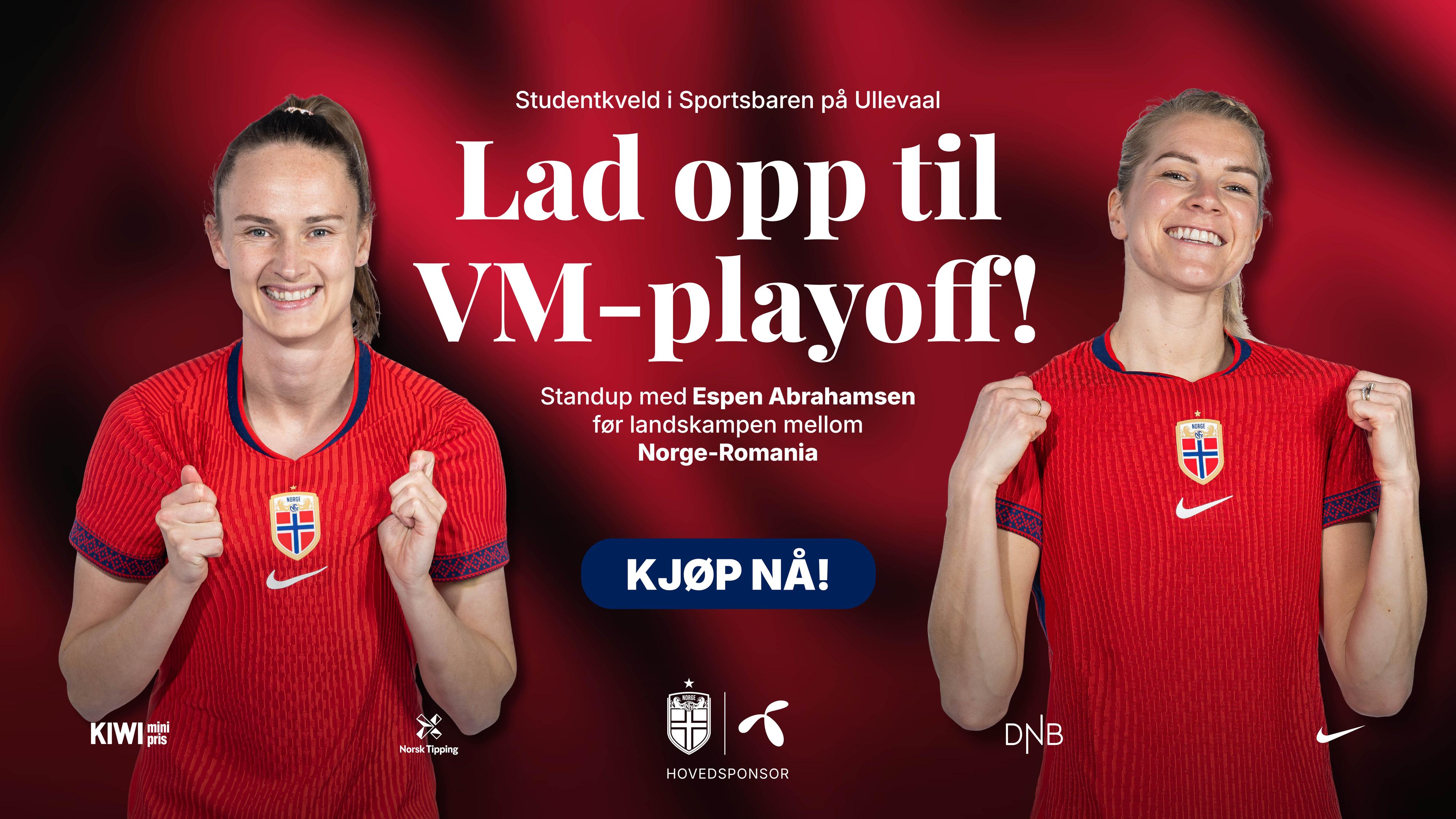 Bilde av fotballspillere med tekst