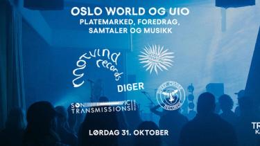 Foto av konsertarena med tekst