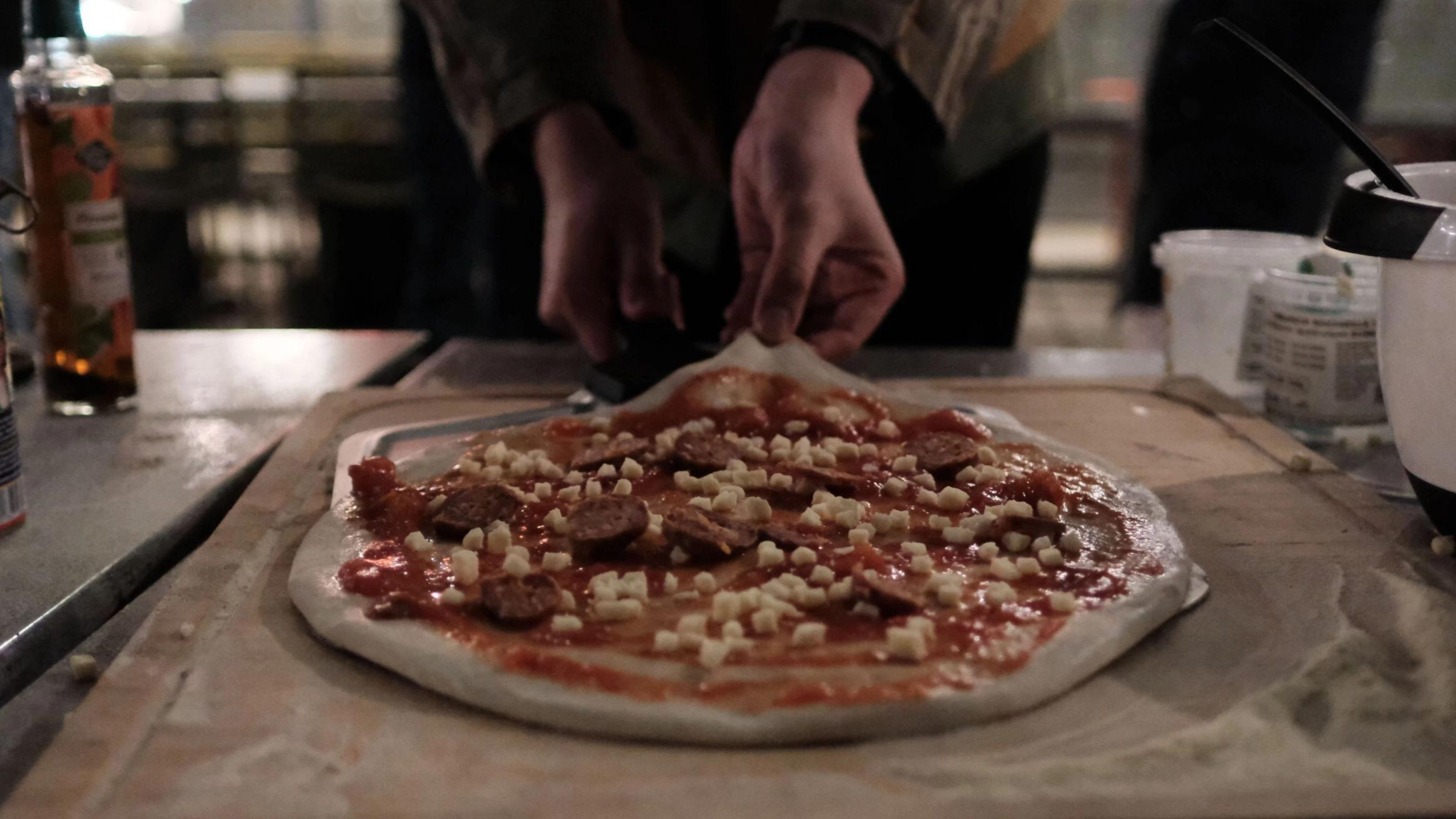 pizzing på høyt nivå