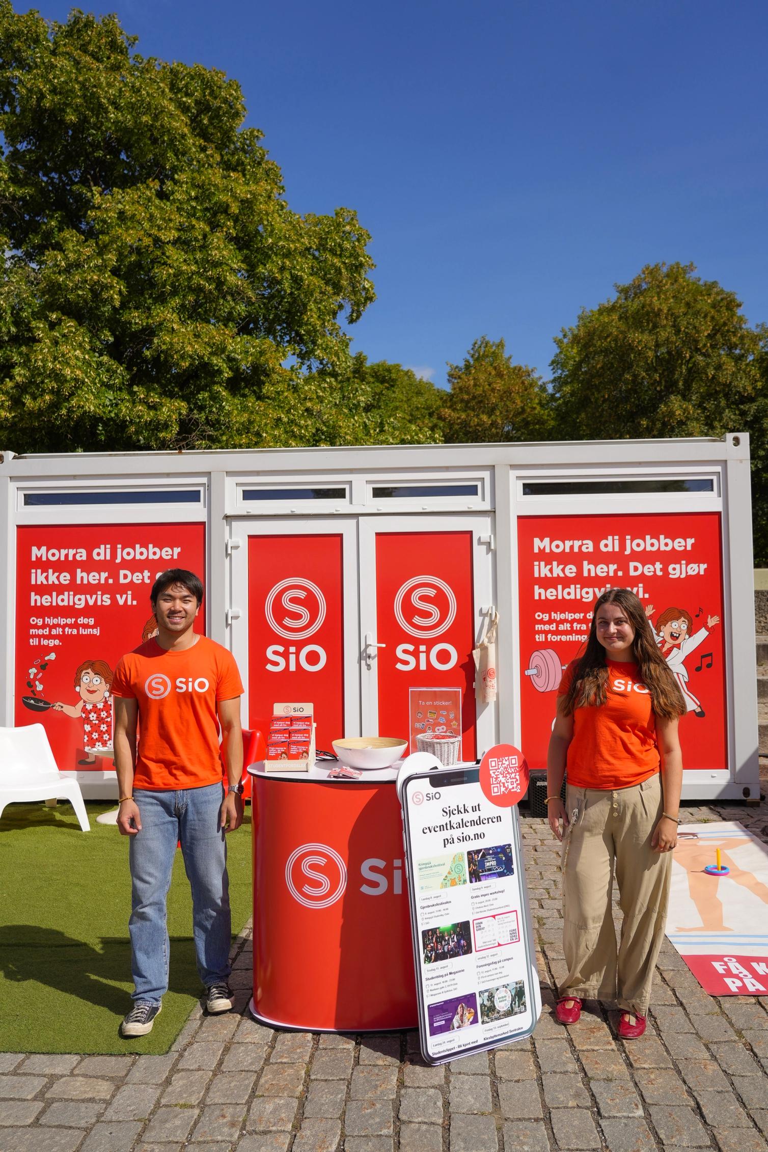 SiO på stand