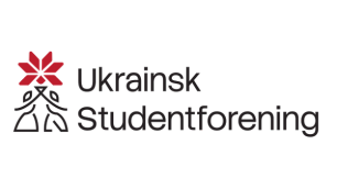 Logoen til Universitetet i Agder med et rødt, geometrisk symbol og svart tekst på transparent bakgrunn.