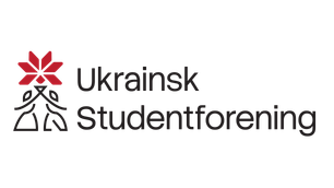 Logoen til Universitetet i Agder med et rødt, geometrisk symbol og svart tekst på transparent bakgrunn.