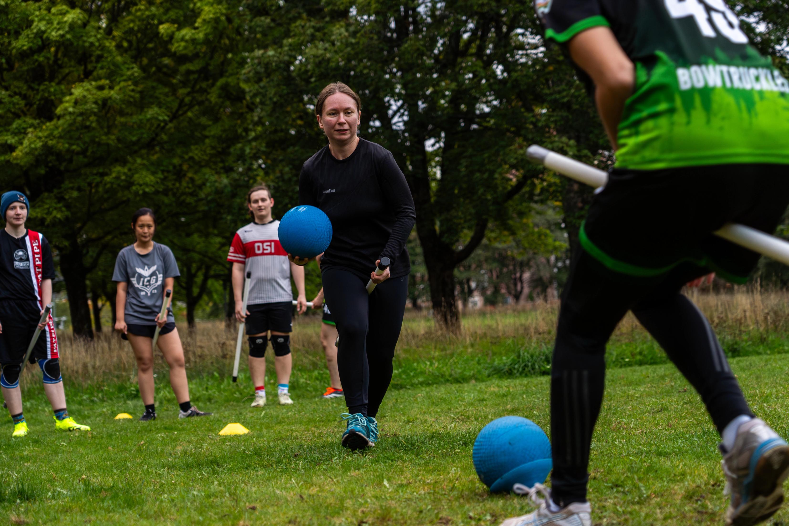 person driver med ballsport